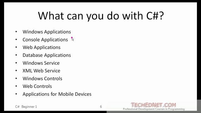 C# Beginner - What is C# and What is .NET? смотреть онлайн