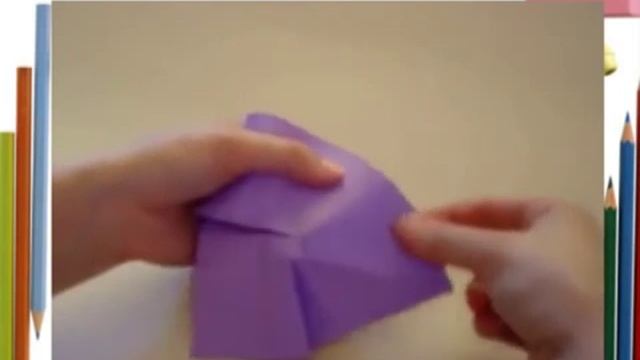 как сделать из бумаги розу , делаем розу из бумаги смотреть онлайн
