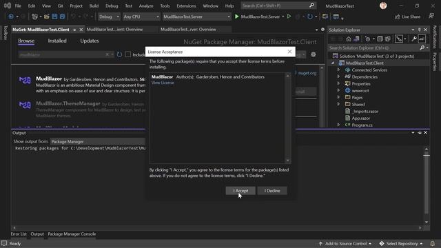 .NET 6 Blazor ? MudBlazor UI Component Library - Installation & Layouts смотреть онлайн