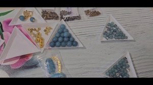 Комплект из аквамарина на юбилей. Браслет, серьги и брошь.