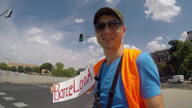 Ужасный автостоп Италии. Дорога из Мадрида в Барселону.Самостоятельное путешествие без денег. смотреть онлайн