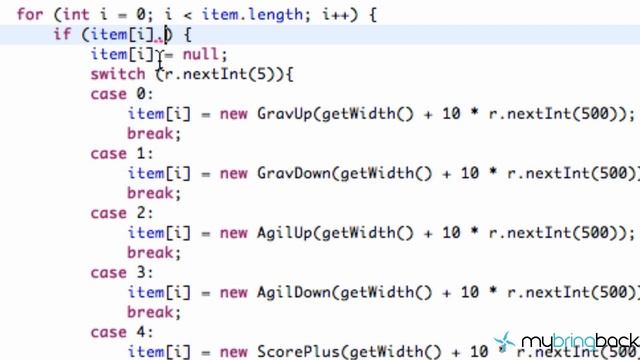Learn Java 2.26- Game Applet- Game Booleans for Collisions смотреть онлайн