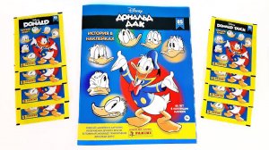 ДОНАЛЬД ДАК 2021! Альбом для наклеек PANINI УТИНЫЕ ИСТОРИИ мультики Disney Donald Duck unboxing