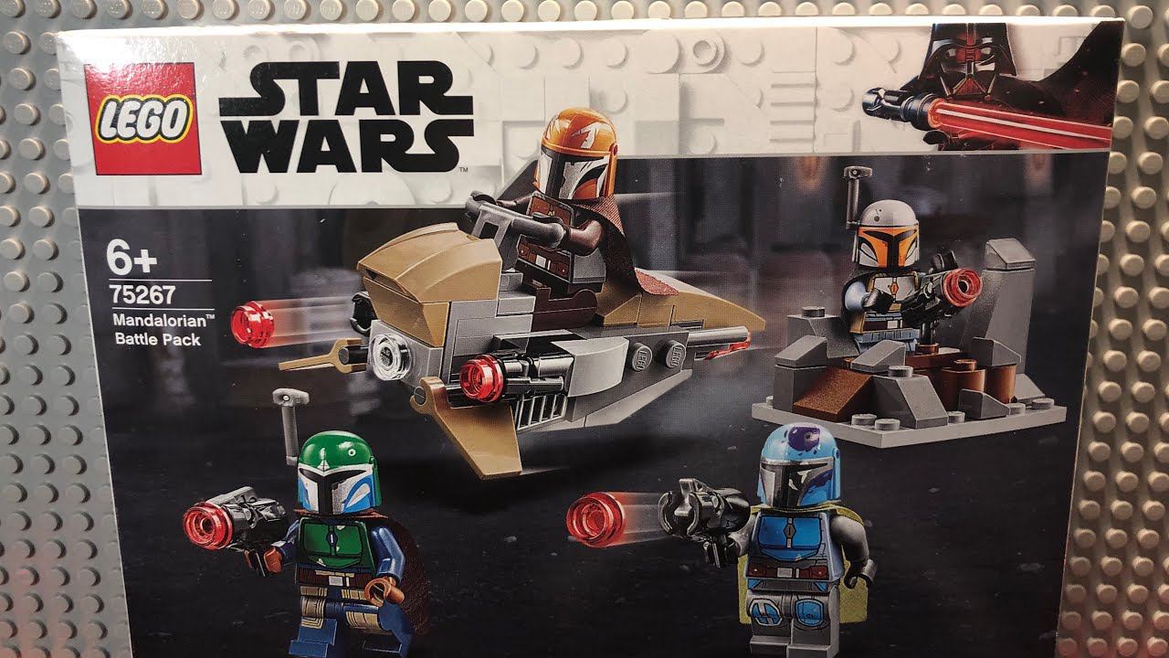 Обзор на Lego The Mandalorian Battle Pack 75267 смотреть онлайн