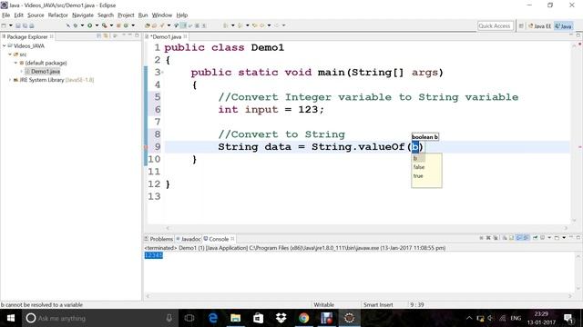 Conversion Of Integer to String in Java | Program World смотреть онлайн