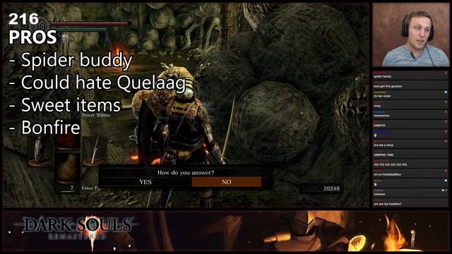 Dark Souls Remastered Stream Highlights #10 - Spiders and Sen's Fortress! смотреть онлайн