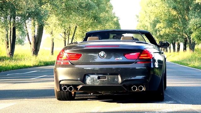 BMW M6 Acceleration Sound + REVs Revving Full Throttle Beschleunigung Cabrio Convertible F12