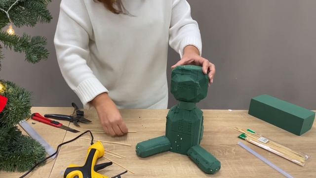 Новогодний мастер-класс. Делаю оленя Рудольфа