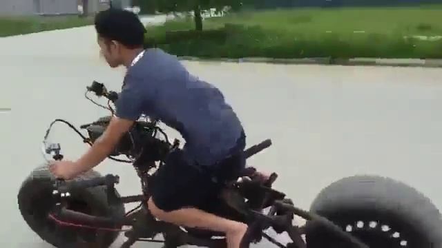 Самодельный мото. смотреть онлайн