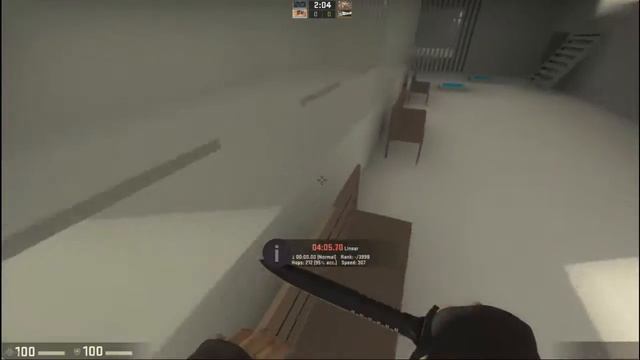 Проходим Bunnyhop карту в CS:GO c другом! смотреть онлайн