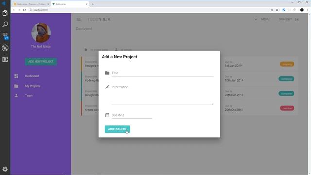 Vuetify Tutorial #28 - Adding Firestore Data смотреть онлайн