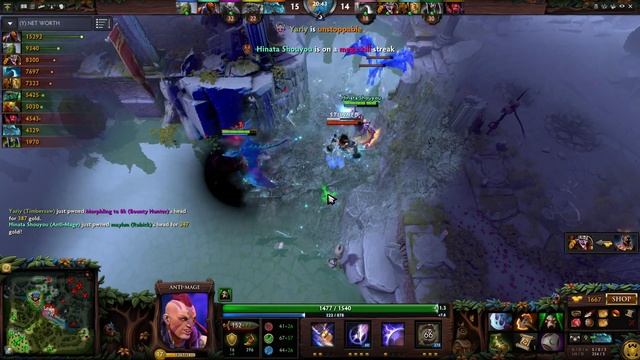 Antimage 8500 MRR VS Morphling Miracle- 9000 MMR смотреть онлайн