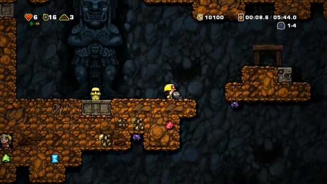 Spelunky Daily Challenge 23/01/17 / Рядовой забег #6