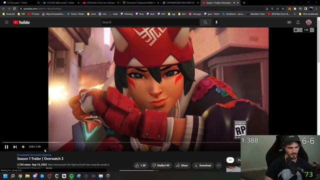 Will Kiriko SAVE Overwatch 2?! | OW2 Kiriko First Reaction and Review! смотреть онлайн