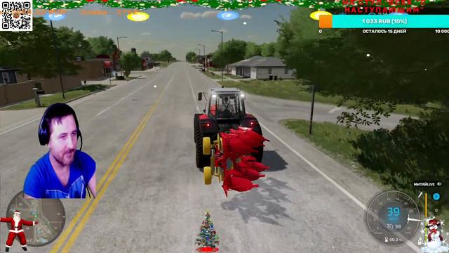 Farming Simulator 22 спасибо братишка митил за подарок БРАТИКИ ЕДУТ В ДЕРЕВНЮ смотреть онлайн