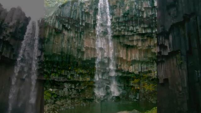 ísland 2008 clip 16 Skaftafell, Svartifoss смотреть онлайн