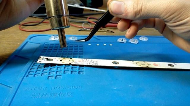 Подробно ремонт подсветки телевизора LG 32LH500D недорого, доработка тока подсветки смотреть онлайн