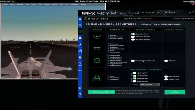 [P3D] Tools of the Trade - REX Sky Force 3D - A First Look (ENGLISH) смотреть онлайн
