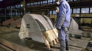 ремонт ковша видео