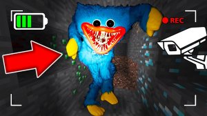 Слежу за ХАГГИ ВАГГИ POPPY PLAYTIME через камеру в МАЙНКРАФТ ! Сумасшедшая игрушка HUGGY WUGGY