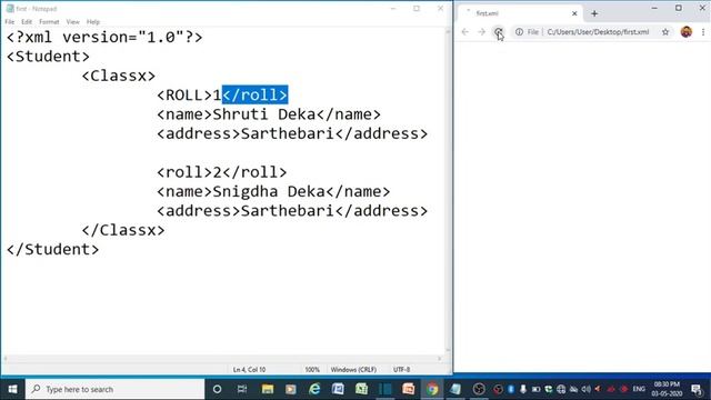 #How to create simple #XML document in #Assamese Language смотреть онлайн