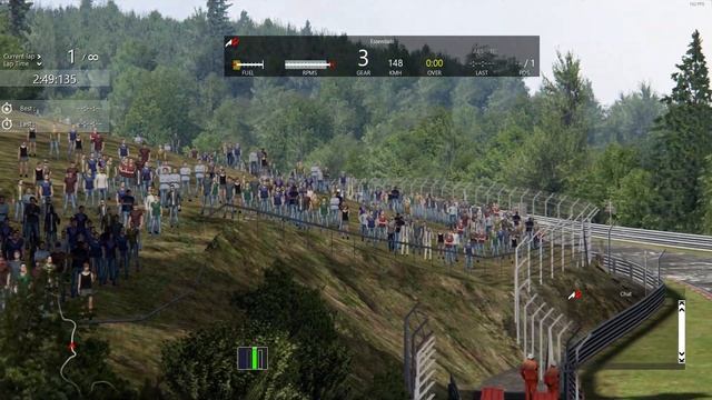 Assetto Corsa Nordschleife Audi R8 LMS 2016 смотреть онлайн