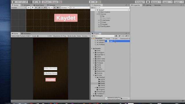 Unity Firebase Türkçe! Realtime Database İle Save Data & Load Data İşlemleri смотреть онлайн