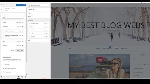 How To Customize Menus On The Ashe WordPress Theme смотреть онлайн