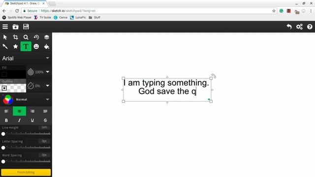 How to make, move, and resize text in sketch.io смотреть онлайн