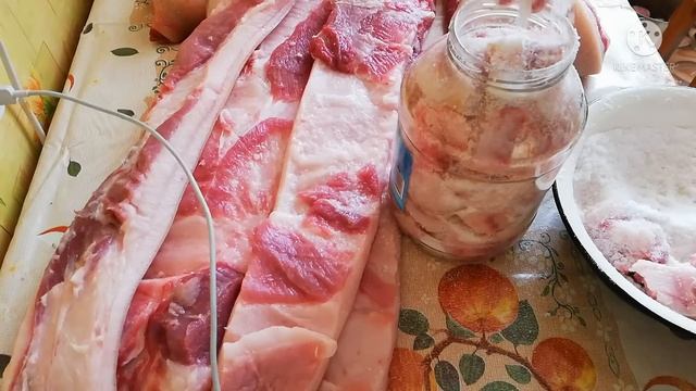 Солю сало впрок, на длительный срок. Сало, как свежее! смотреть онлайн