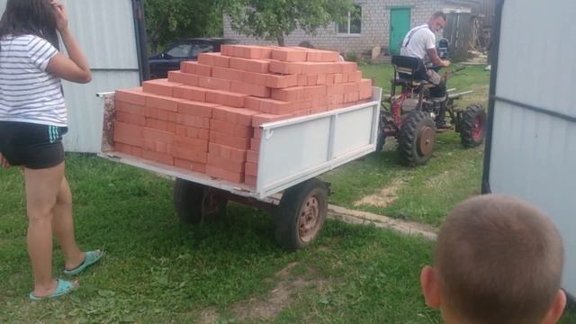 Минитрактор из мотоблока мтз смотреть онлайн