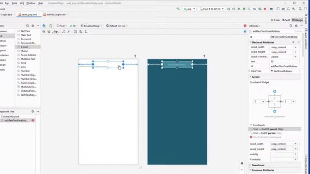 Firebase Login & Register App With Email | Part - 10 | forget password смотреть онлайн