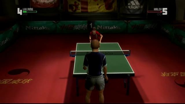 Rockstar Games Table Tennis Game1 Part1 смотреть онлайн