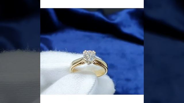 Кольцо с бриллиантом 1 карат смотреть онлайн