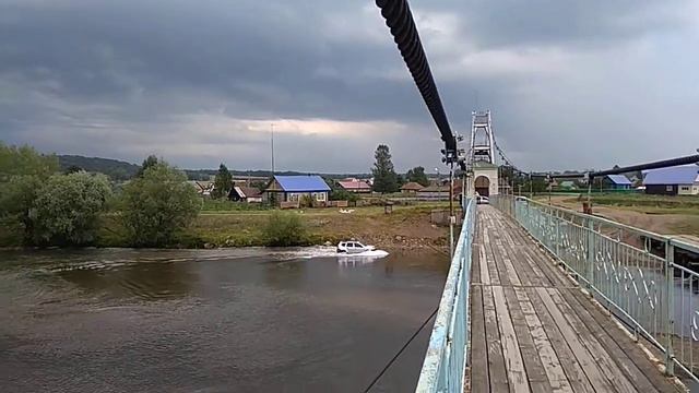Село Нижние Лемезы брод через реку Лемеза смотреть онлайн