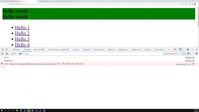 jQuery 3 Ajax Handling Methods - LIVE смотреть онлайн