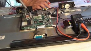 Ремонт телевизора LG 24TK410V-PZ, не включается на пульт не реагирует