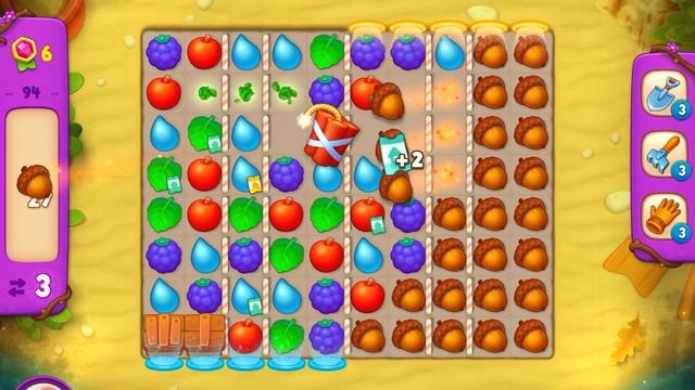 GardenScapes Level 94 no boosters смотреть онлайн