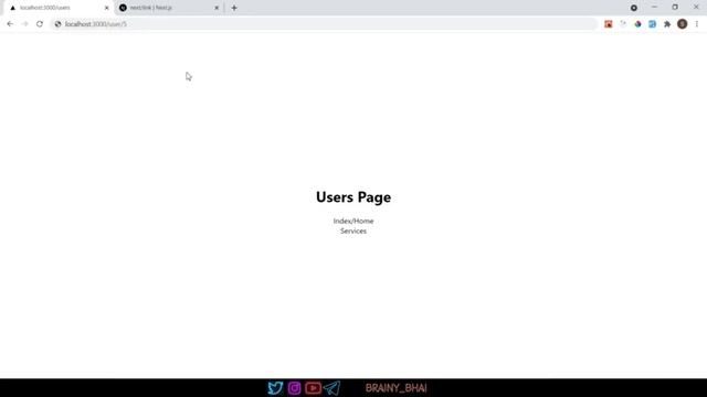 44. Next JS Routers with Parameters ll React JS full Playlist 2022 ll Brainy Bhai смотреть онлайн