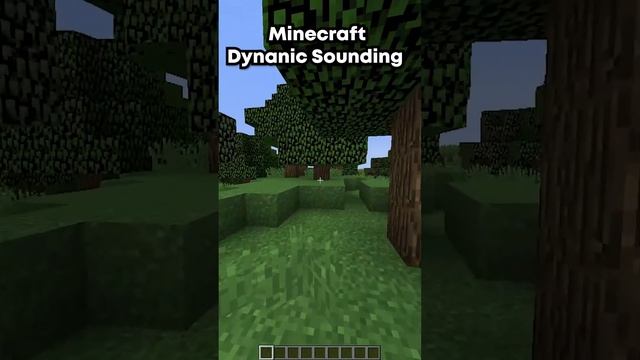 Dynamic Sounding Minecraft #shorts смотреть онлайн