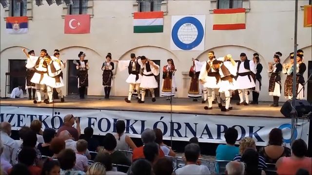 "MYGDONIA" FOLK DANCE GROUP - THESSALONIKI GREECE смотреть онлайн