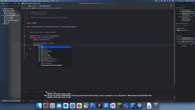 How to put a Placeholder in a TextView смотреть онлайн