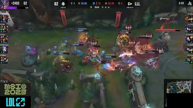 BrokenBlade hoá xiao chao meng|LLL vs G2 смотреть онлайн