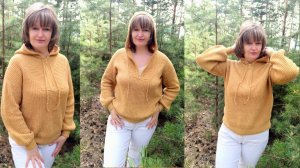 ХУДИ "PEGALLE". Часть 5. Вяжем капюшон.