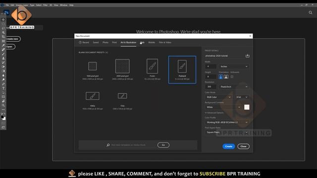Photoshop 2020 tutorial in Telugu part-1 | Photoshop 2020 beginners in Telugu || Bpr training смотреть онлайн