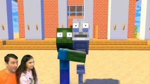 ПАПА ВЛЮБИЛСЯ В ТВ ВУМЕН В МАЙНКРАФТ ? Skibidi Toilet vs MINECRAFT MONSTER SCHOOL Валеришка