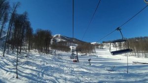 Сочи. Красная Поляна. Роза Хутор. Кресельный подъемник "Волчья скала"