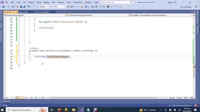 19.Insert Data into SQL Server | C# WinForms Tutorial for Beginners смотреть онлайн