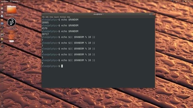 Как сгенерировать случайное число в bash. Linux. Информатика. Александр Килинкаров смотреть онлайн