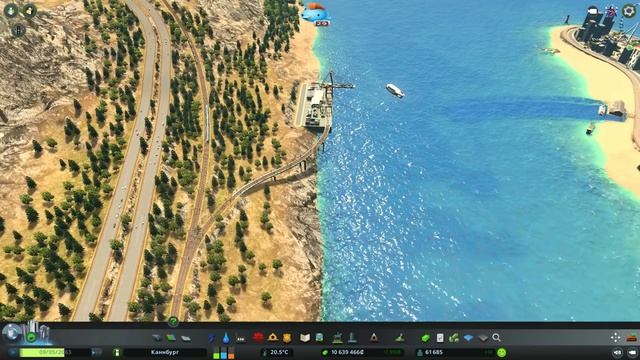 Cities: Skylines - Крупный грузовой порт! #35 смотреть онлайн